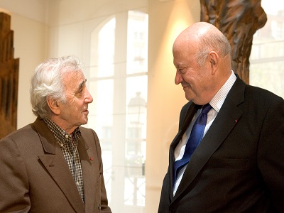 L’hommage d’André Santini à Charles Aznavour